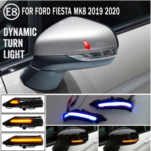 Dynamisch knipperlicht ZWART voor Ford ST Lijn MK8 2018 Fiesta MK8 2019 2020 PUMA 2020