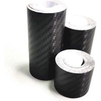 3D Carbon look tape instaplijsten bescherming 7m. x 7cm. 