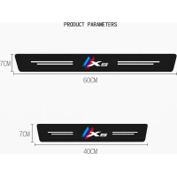 BMW X5 dorpel bescherm sticker 4 deurs