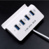 OTG USB hub met telefoonhouder en 4 x USB 3.0 aansluiting (Apple look)