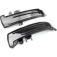 Dynamisch knipperlicht ZWART Mercedes Benz A B C E S Klasse CLA GLA CLS W176 w246 W204 W212 X156