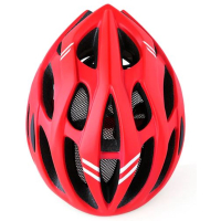 Bikeboy Fietshelm voor wielrennen en ATB Rood + gratis zonnebril