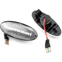 Dynamisch knipperlicht WIT Opel Astra H Zafira B Corsa D Chevrolet Cruze