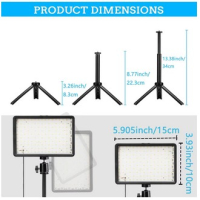 LED fotografie lamp set voor webshop product foto's