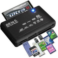 All in 1 plug & play USB 2.0 Multi Card Reader