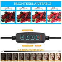 LED fotografie lamp set voor webshop product foto's