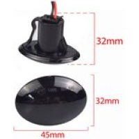 Dynamisch knipperlicht WIT Fiat 500 , Ford Ka, Lancia, Maserati, Alfa 4C