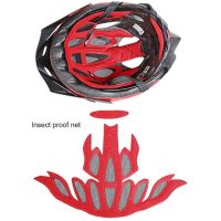 Bikeboy Fietshelm voor wielrennen en ATB Rood + gratis zonnebril