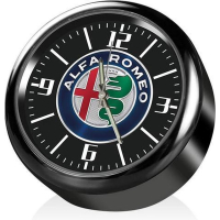 Exclusief Alfa Romeo Klokje | Verlicht | Inclusief Doosje & Auto Bevestigingsset