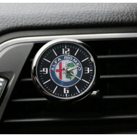 Exclusief Alfa Romeo Klokje | Verlicht | Inclusief Doosje & Auto Bevestigingsset
