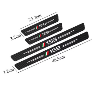 Alfa Romeo dorpel bescherm sticker 159 4 deurs Alfa Romeo dorpel bescherm sticker 159 4 deurs