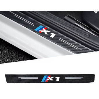 ✅BMW X1 dorpel bescherm sticker4 deurs