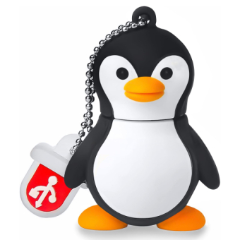 Pinguïn LINUX USB stick 64 gb.