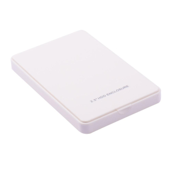 Witte Plug and Play SSD / HDD 2.5 externe harde schijf behuizing