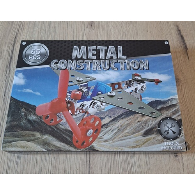 Metal Construction kit vliegtuig