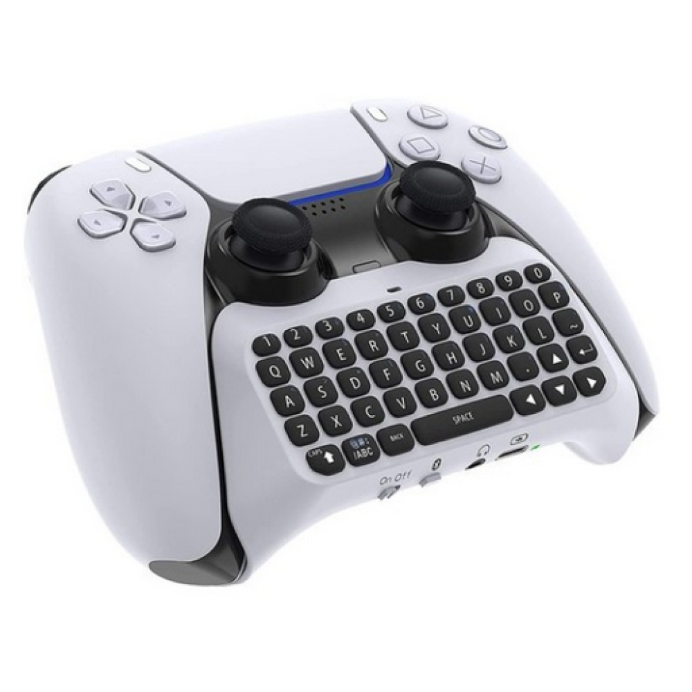 Draadloze Bluetooth-compatible Toetsenbord voor PS5 Controller met Ingebouwde Speaker voor Playstation 5 Gamepad
