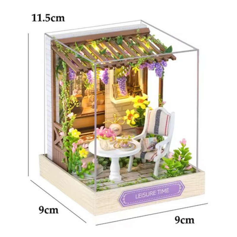 Miniatuurhuisje bouwpakket Uitvoering  Leisure Time