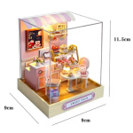 Miniatuurhuisje bouwpakket Uitvoering Sweet Talk