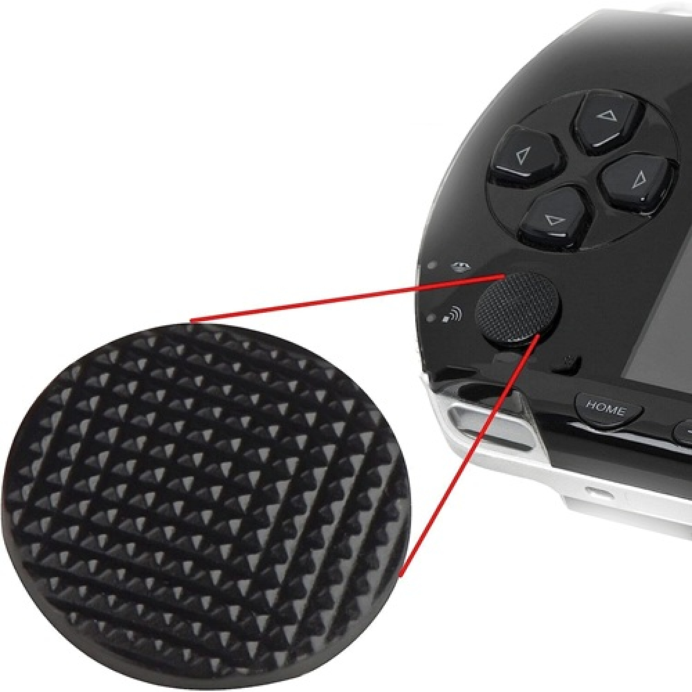 PSP 1000 joystick cap zwart of wit 