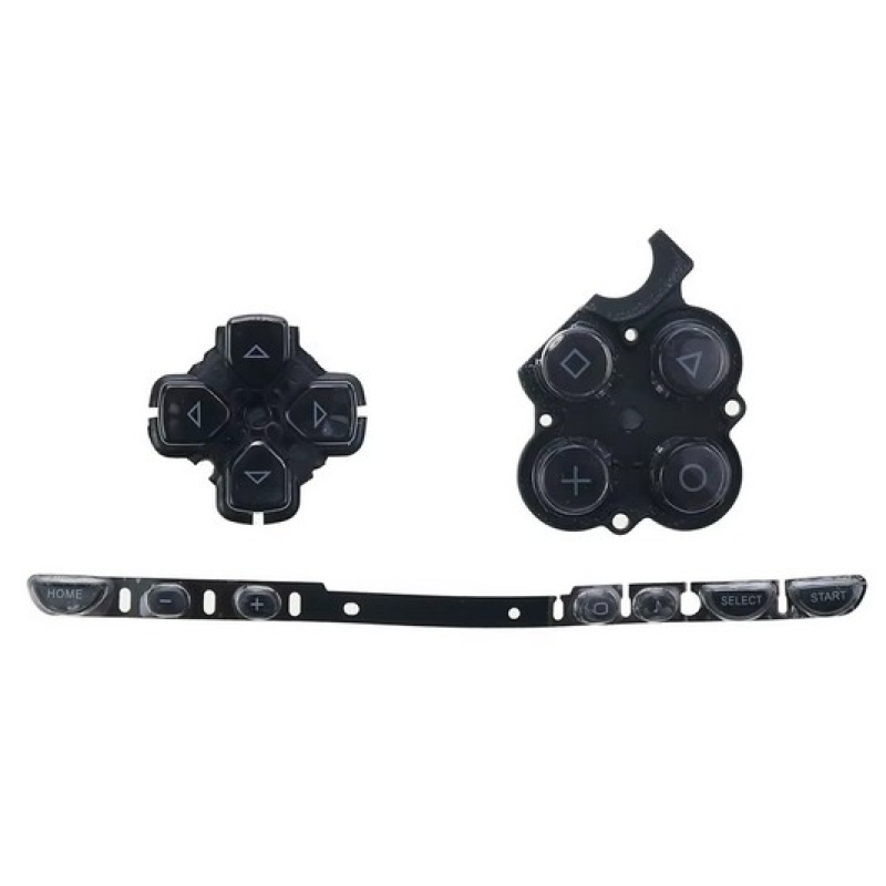 Knoppenset zwart voor de PSP 2000 serie