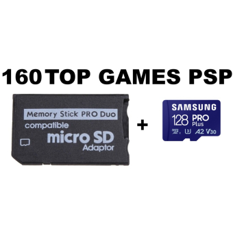 Micro SD met 100 toptitels voor PSP