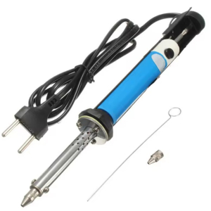 Mini soldeerbout met tinzuig functie Mini soldeerbout met tinzuig functie