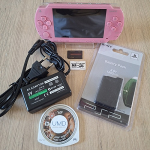 PSP 1004 roze | Complete Set | Nieuwstaat | + game