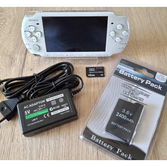 PSP 3004 | Complete Set | Nette staat | Parelmoer wit