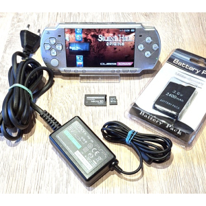 PSP 2004 Zilver Complete Set  + 40 TOP-games