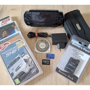 PSP 3004 | Complete Set | Nieuwstaat | + games PSP 3004 | Complete Set | Nieuwstaat | + games