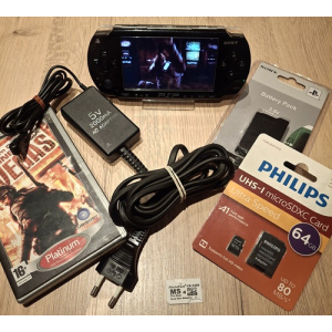 PSP 1004 Complete Set  nieuwstaat  + 40 games