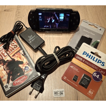 PSP 1004 Complete Set  nieuwstaat  + 40 games