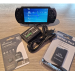 PSP 1004  Complete Set  + 32gb game card met TOP-games