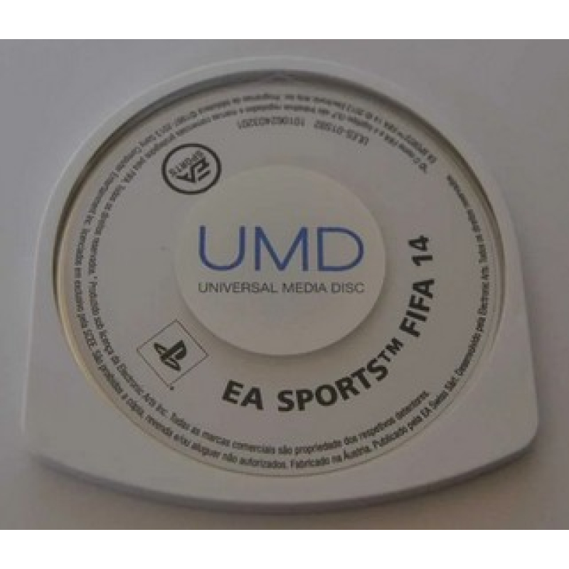 PSP UMD FIFA14 unboxed version