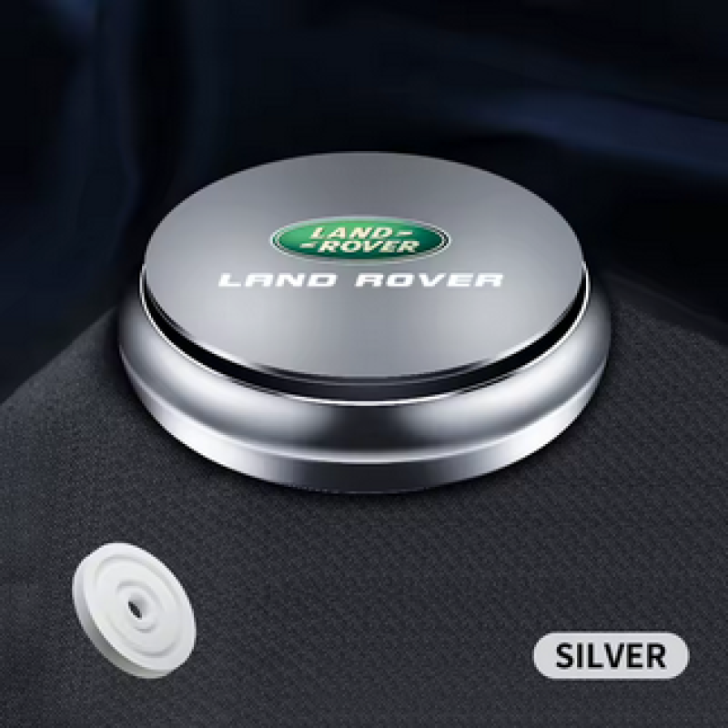 Land Rover luchtverfrisser zilver