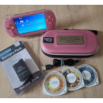 PSP 1004  Roze Complete Set  + 3 kinder games