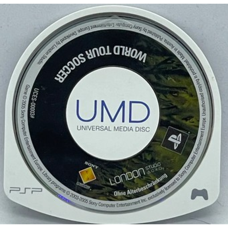 PSP World tour Soccer unboxed version