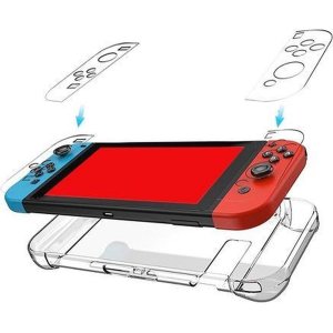 Behuizing transparant beschermhoes case geschikt voor Nintendo Switch