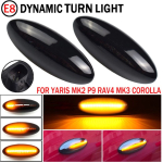 Dynamisch knipperlicht ZWART Toyota