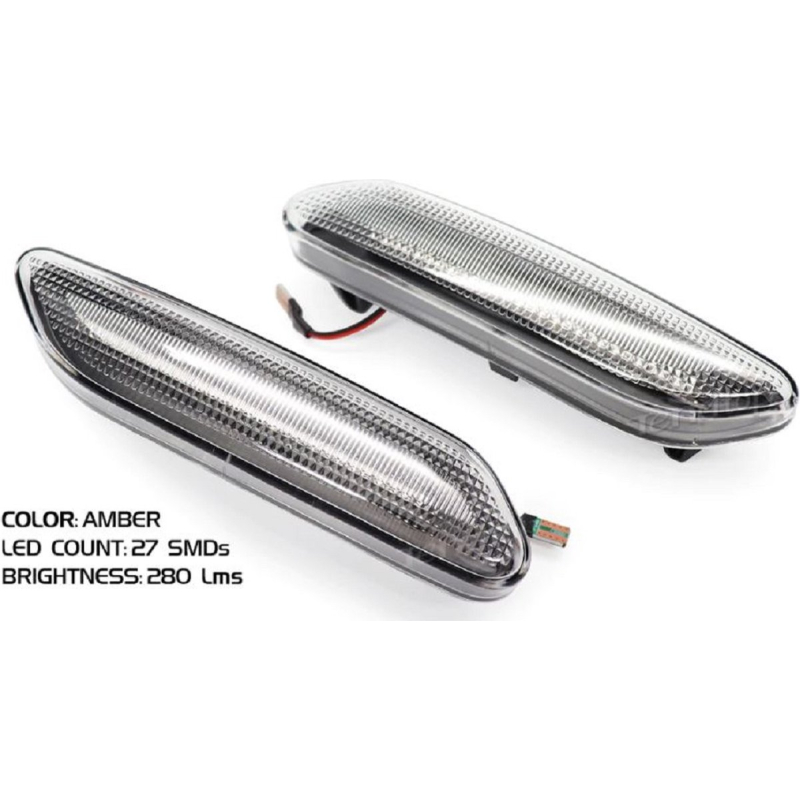 Dynamisch knipperlicht WIT voor Mini Cooper R60 Countryman R61 Paceman