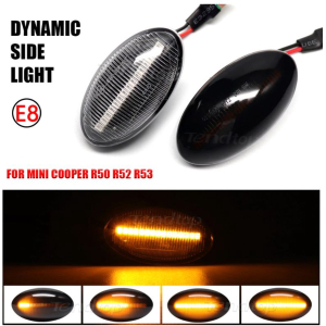 Dynamisch knipperlicht ZWART tbv Mini R50/ R52/ R53 Dynamisch knipperlicht ZWART tbv Mini R50/ R52/ R53
