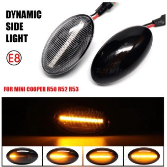 Dynamisch knipperlicht ZWART tbv Mini R50/ R52/ R53