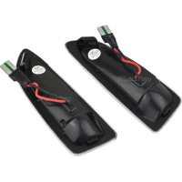 Dynamisch knipperlicht ZWART Opel Astra/ Crossland/ Grandland/ Insignia/ Zafira