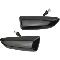 Dynamisch knipperlicht ZWART Opel Astra/ Crossland/ Grandland/ Insignia/ Zafira