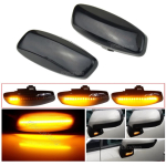 Dynamisch knipperlicht ZWART Peugeot 207 308 3008 5008 RCZ Partner Citroen C3 C4 C5 DS3 DS4