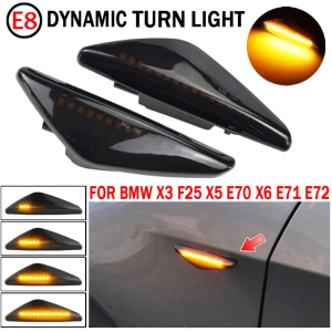 Dynamisch knipperlicht ZWART BMW X3 F25 X5 E70 X6 E71 e72 2008-2014
