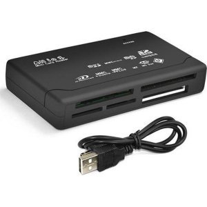 All in 1 plug & play USB 2.0 Multi Card Reader