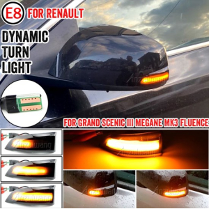 Dynamisch knipperlicht Renault Megane, Laguna, Scenic MK3