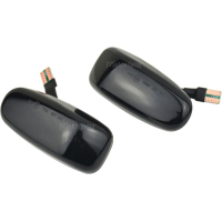 Dynamisch knipperlicht ZWART voor Mercedes Benz Clk 320 430 500 55AMG W208 C208 214 Slk 230 R170 R171 R129