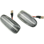 Dynamisch knipperlicht WIT voor Mercedes Benz Clk 320 430 500 55AMG W208 C208 214 Slk 230 R170 R171 R129